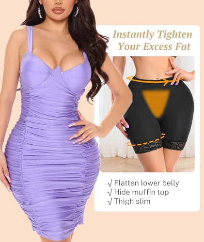 Women Butt Lifter Panties Padded Shapewear Butt Enhancer Control Underwear Thicker Pads Lace Shaper Shorts4