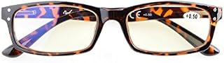 Computer Glasses Women Men-Anti Blue Rays Eyeglasses-Blue Light Filter Reading(Tortoise) +2.0
