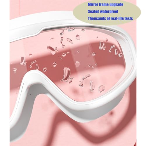 Lunettes de natation panoramique adulte pour nager sans buée en mer ou bassin