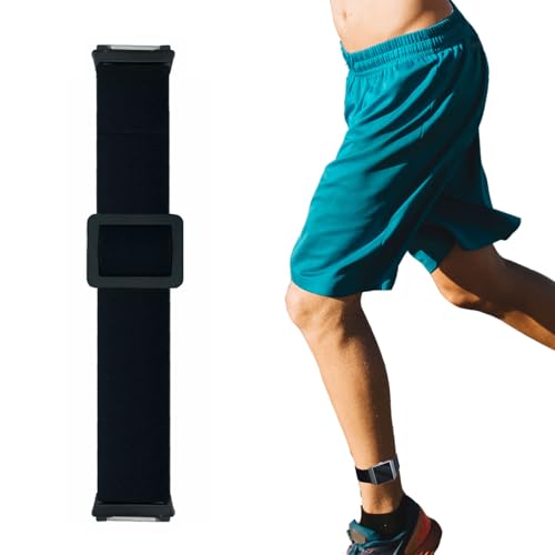 Elastic Arm/Ankle Band with Ladder Lock for Fitbit Ionic Smartwatch, Stretchy Band for Men and Women...