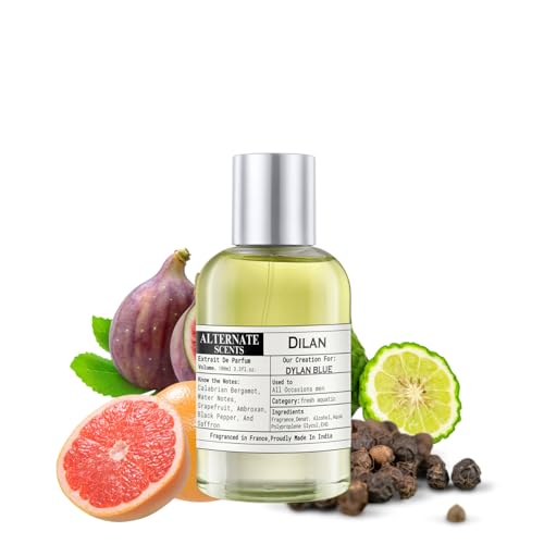 Image of Alternate Scents Dilan Long Lasting 100ml Perfume For Men |Strong& long Lasting with 30% Oil Concentration|Fresh & Masculine| Fragrance From France | Made In India|