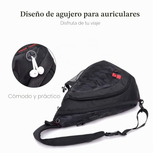 Bolsa deportiva de hombro ligera para evitar dolores de espalda 6