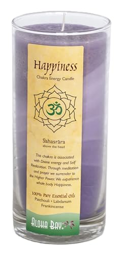Scented Candle Hand Made Chakra Energy Jar | 11 Oz Jar |