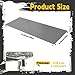 ARQRHTLY Workbench Mat, PVC Work Bench Mat with Non-Slip Texture, 2mm Thick Scratch & Stain Resistant Surface for Painting, Woodworking, Crafting, Building and Tool Protection (Grey, 16.93
