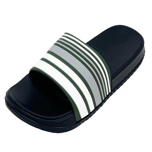 Men's Sport Slide Sandals Beach Home Indoor Outdoor Non Slip Shower Slippers2