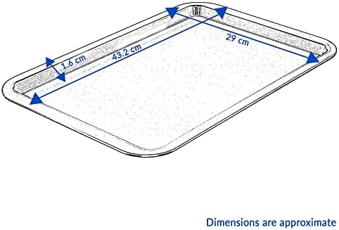 Innoteck Essentials Oven Tray - Premium Non-Stick Coated Pan for Oven - Carbon Steel Baking Tray - Multi-Purpose and Easy to Clean - Ideal for Baking & Roasting Cake, Meat, Vegetables, Tarts and More