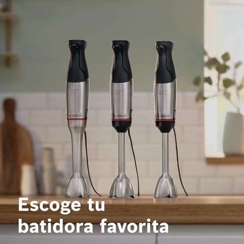 Bosch - Batidora de mano, ErgoMaster, 1000W, QuattroBlade, Acero inoxidable, MSM6M622 - imagen 16