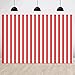 Red and White Backdrop for Kids Birthday Party Decorations Vinyl 5x3ft Red White Stripe for Big Top Circus Themed Party Banner Photo Studio Background