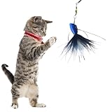 KatFly Cat Wand Refill - Bug Blue