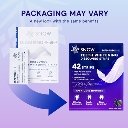 Snow Diamondseries Dissolving Teeth Whitening Strips With Instant Brightening 14 thumb #3