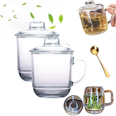 Grolomo Natural Quartz Crystal Tea Cup Cover