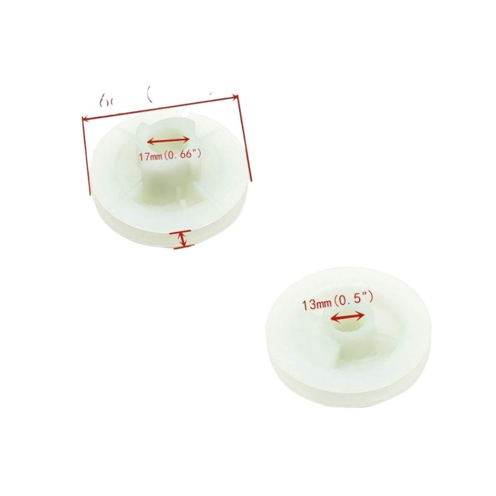 Polea de arranque 3800 38cc 39cc 3900 Compatible con reemplazo de tambor de rueda de carrete de cuerda de arranque de motosierra tipo G3800(20 PCS)