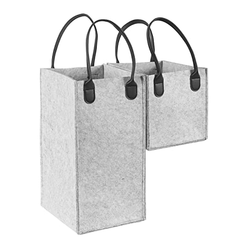 Cesta de escalera con asas, plegable de fieltro para escaleras de alfombras y escaleras de madera, organizador de almacenamiento para escaleras de escaleras grandes para ropa, juguetes, decoración del