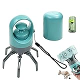 Poop Scooper for Dogs,Portable Pooper Scooper with Dog Poop Bags,No Touch Six Claws Pet Pooper Picker Upper,Waste Picker Dispenser for Small Medium Large