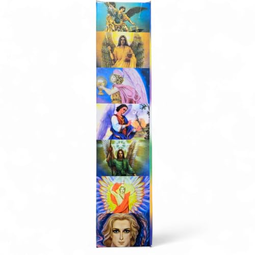 7 Archangels Candle – Multi-Color Spiritual Candle for Protection, Guidance, and Energy Alignment