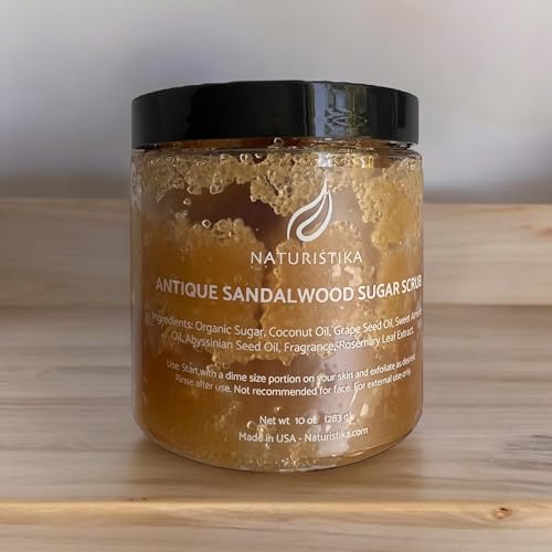 Naturistika Sandalwood Sugar Body Scrub thumb #6