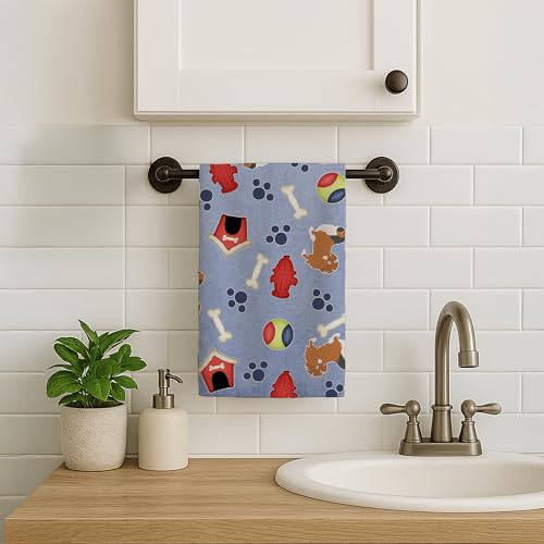 Caroline's Treasures BB3938KTWL Pechinese Dog House Collection Asciugamani Cucina, Tessuto, Multicolore - 2