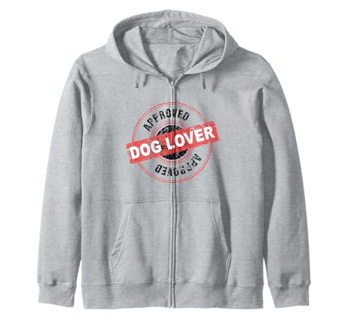 Approved Dog Lover T-Shirt I Dog Owner Sweat à Capuche