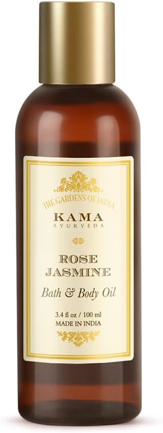 Kama Ayurveda Rose and Jasmine Bath and Body Oil, 100ml