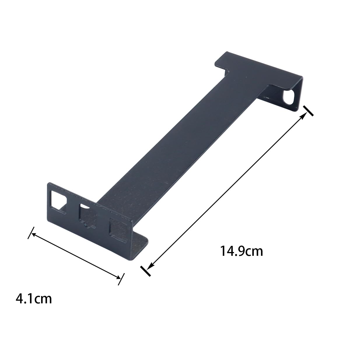 Extensor de profundidad para rack de servidor de 1U y 6 pulgadas de profundidad, adecuado para centros de datos de red, centros de datos, monitoreo de sistemas, etc.