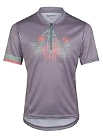 Ziener Kinder NESPI Fahrradtrikot/Radtrikot - Mountainbike|Rennrad - atmungsaktiv, schnelltrocknend, elastisch, ärmellos, deep Mauve, 164