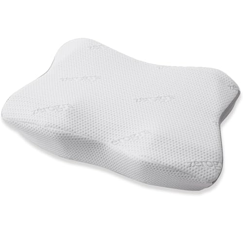 AQUA (アクア) 快眠 まくら清潔 快適 プレミアム DEEPSLEEPER 高さ調整可 ネックサポートピロー air (エアータイプ) 3層構造 カスタム ホワイト (Zerogra) 60×39×8.5〜11cm 縦型成型わた 枕 ピロー 1673