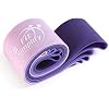 Fit Simplify Resistance Loop Exercise Bands with Instruction Guide and Carry Bag, Set of 5