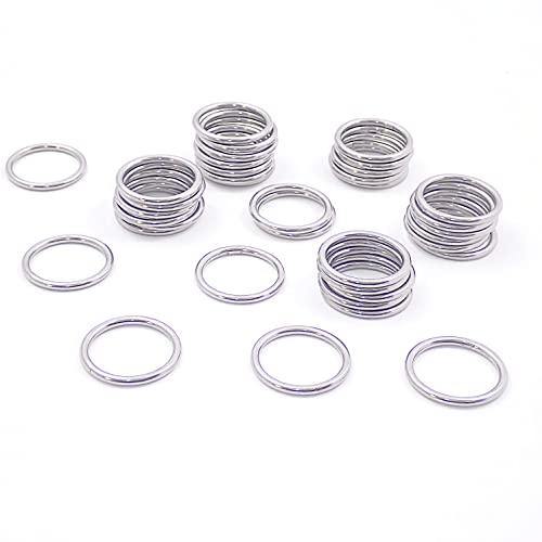 Anneaux soudés inox 316 25mm Inoxia de qualité marine supérieure