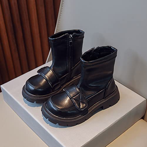 Fashionable Winter Children Boots Boys And Girls Ankle Boots Thick Sole Non Slip Plush Warm Comfortable Toddler2