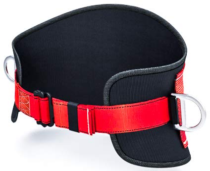 ISOP Safety Belt With Hip Pad D Rings | Stranded Size - Climbing Protection Belt For Body Positioning | Portable Personal Protective Equipment - Thumbnail 7