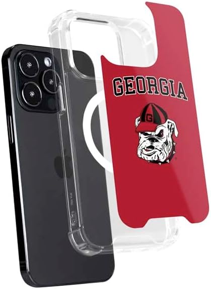 Skinit Phone Case Compatible with MagSafe iPhone 16 Pro Max - Officially Licensed University of Georgia Bulldogs Logo Design