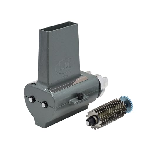 Comparison: Best Meat Slicer For Jerky 4 LEM Products BigBite 2-in-1 Jerky Slicer and Tenderizer Attachment for Meat Grinders, Aluminum