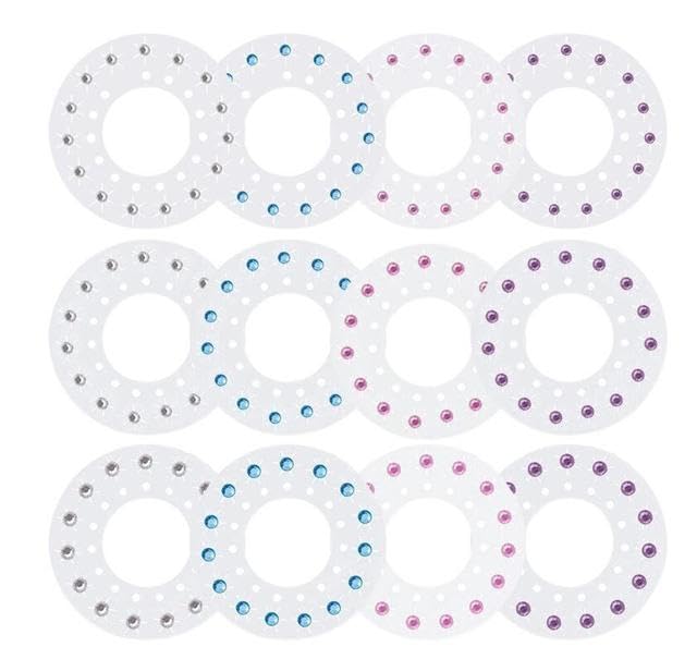 AEPRO - DIY girls Hair Design Shoes Sticker 360 Gems Kit Blingers Deluxe Set Тоу Makeup Play Glass Art Decoration (Only 180 Gems)