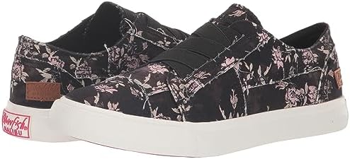 Blowfish Malibu Kids Girls Marley-k Sneaker, Black Retro Rose, 5 Big Kid | Image 6