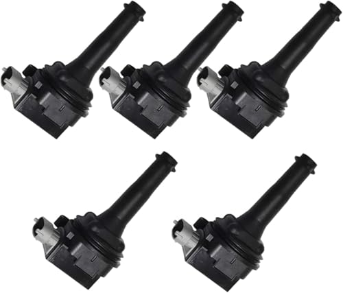 Bobine d'allumage pour Volvo V50 T5 et V70 II R 2.5T en lot de 5 pièces OEM 307134170