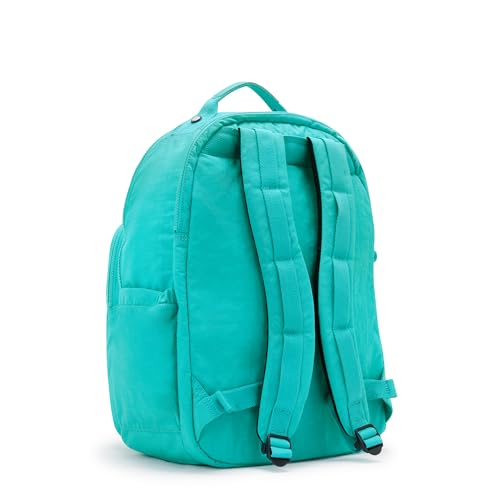 Image of Kipling Women's Seoul Extra Large 17 inch Laptop Backpack, Durable, Roomy with Padded Shoulder Straps, Built-In Protective Sleeve