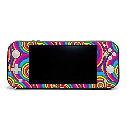 MIGHTY SKINS MightySkins Skin Compatible with Nintendo Switch Lite - Groovy 60S | Protective, Durable, and Unique Vinyl Decal Wrap Cover | Easy to Apply, Remove, and Change Styles | Made in The USA