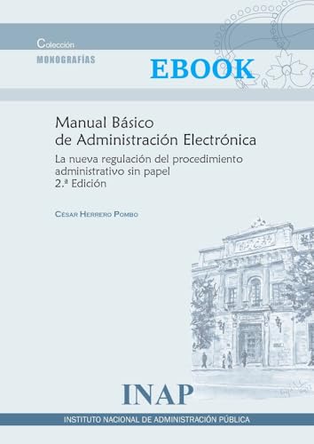 Portada de Manual básico de administración electrónica. La nueva regulación del procedimiento administrativo sin papel
