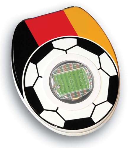 SANWOOD WC-Sitz Motiv: Stadion TOILETTENDECKEL KLODECKEL KLOBRILLE WC Deckel TOILETTENSITZ WC Brille
