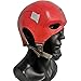 ZZCoser Red Guardian Helmet Superhero Latex Mask Cosplay Costume Accessories Masquerade Props, One Size