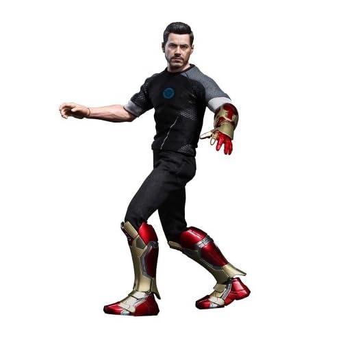 Hot Toys Iron Man 3 Movie Masterpiece Tony Stark Collectible Figure