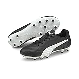 Normale Passform PUMA Monarch Ii Fg/Ag Jr Fussballschuh, Schwarz, 35 EU