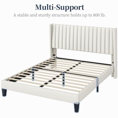 Yaheetech YT-00127945 Queen Bed Frame Upholstered Platform Bed thumb #7