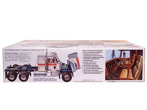 Kit de modelo a escala 1:25 Chevrolet Bison Tractor miniatura 3