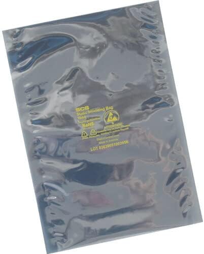 DESCO JAPAN 株 SCS 静電気シールドバッグ フラットタイプ 305X406mm 100枚入 1001216