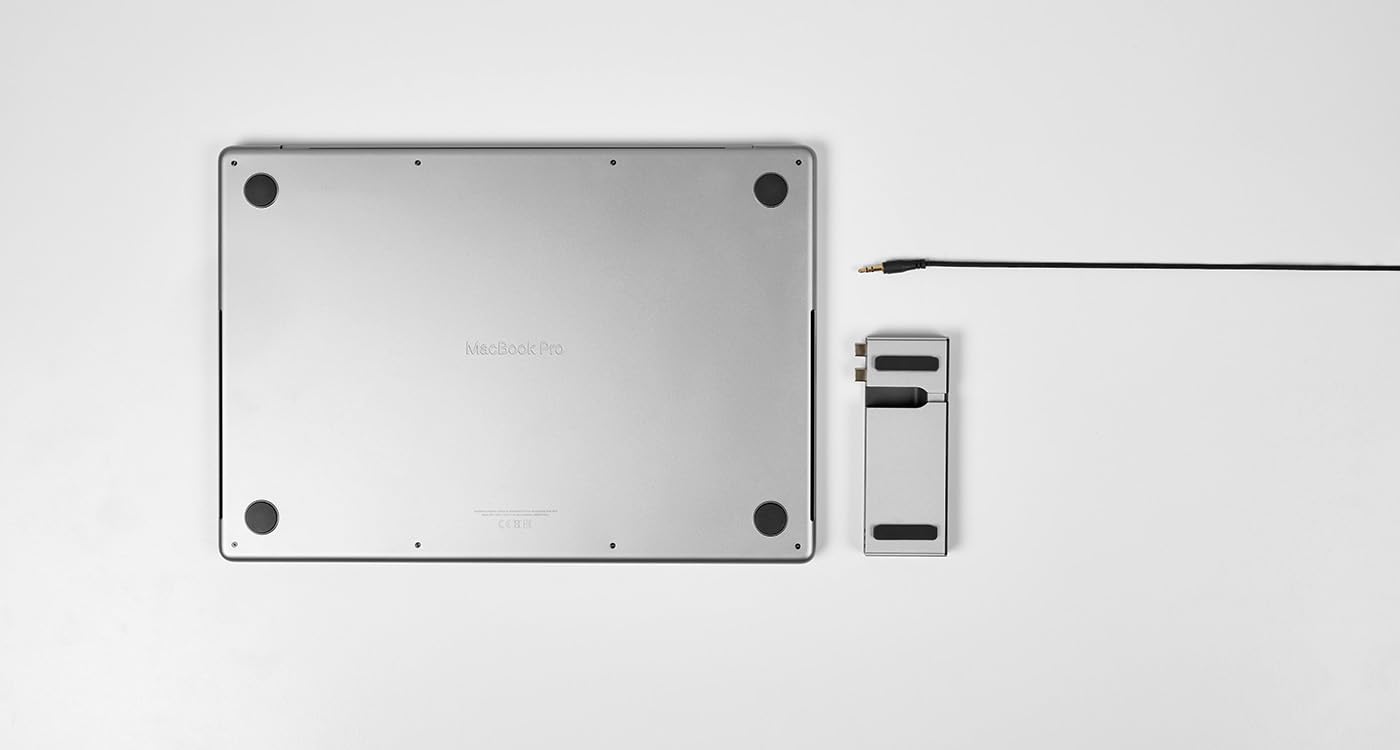 LMP USB-C Compact Dock 2 - Station d'accueil USB-C 4K à 6 Ports, idéale pour MacBook Air/Pro M1/M2