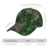 FHIZOAL Green Snake Classic Baseball Cap Dad Hat Adjustable Breathable Vintage Golf Gym Workout Sports Outdoor #3