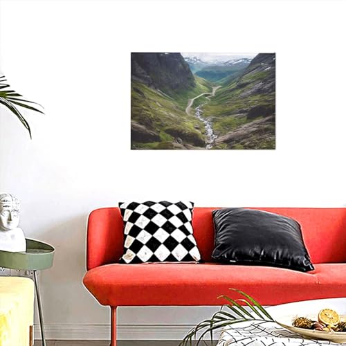 Toile murale moderne en haute définition de 30,5 x 45,7 cm pour séjour