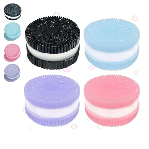 Handmade Silicone Stress Relief Squishy Toy,Silicone Taba Squishy Toy,Squishys Handmade Sticky Toys,Decompression Venting Toys, Perfect for Stress and Anxiety Relaxing (4Pcs)