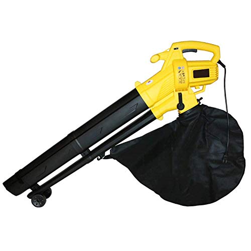 JJSFJH Jet Leaf Blower, 3000W/High Power Leaf Blowers & Vacuums Garden Electric Tool Cleaner Dust Collecting Leaf Blowing Remover with 10M Power Cable